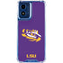 LSU Tiger Eye Logo Moto G 5G (2024) Clear Case
